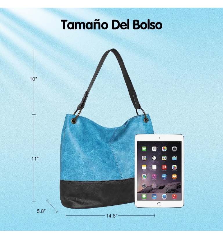 Bolsa mujer de mano y hombro casual moderna impermeable 