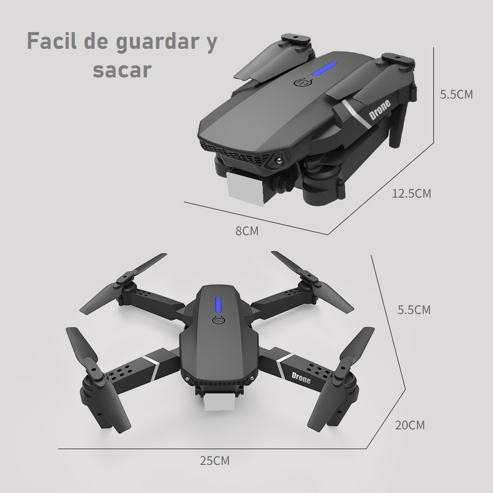 Drone con control