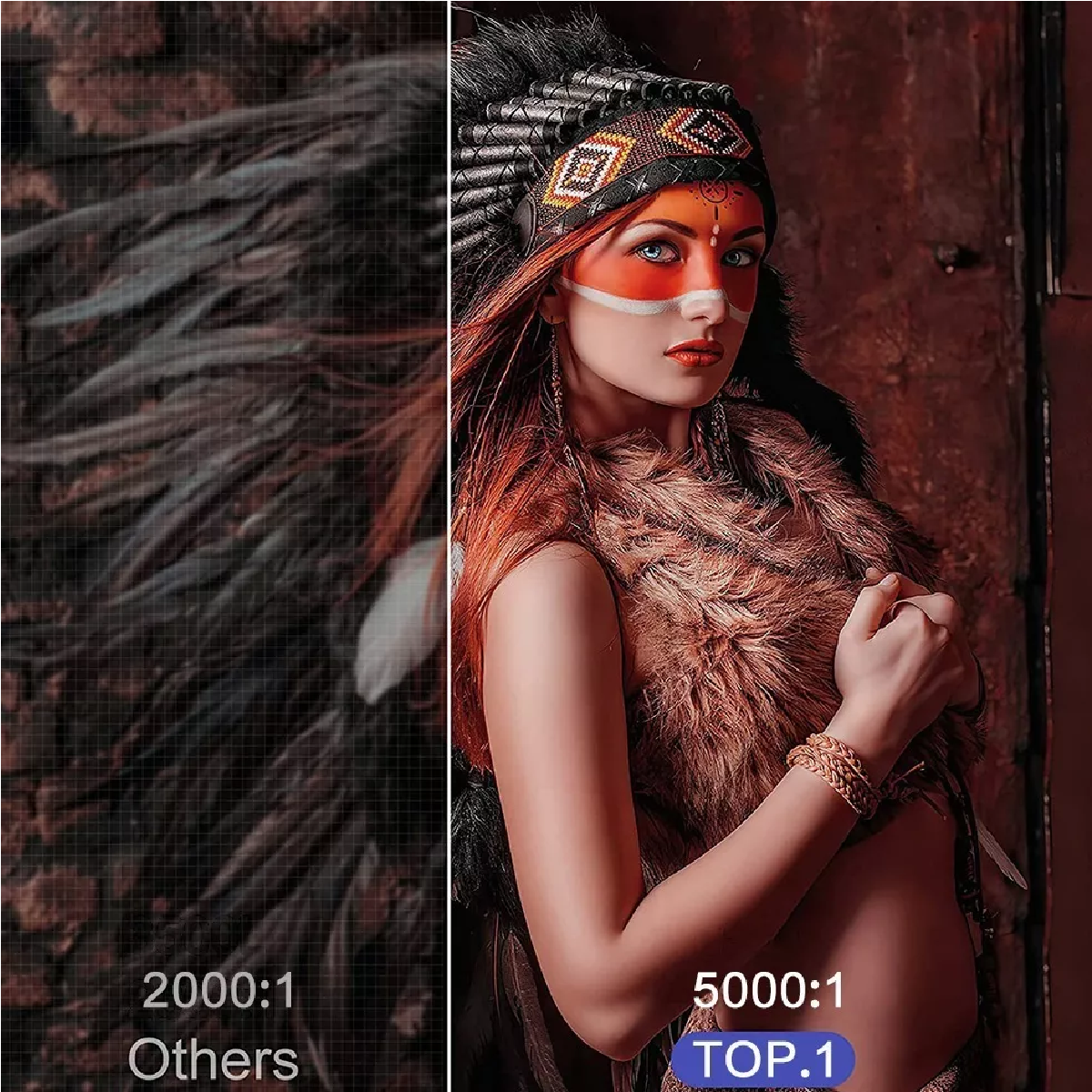 Mini Portátil Led Proyector Profesional 1080p Full Hd 5500lm Negro