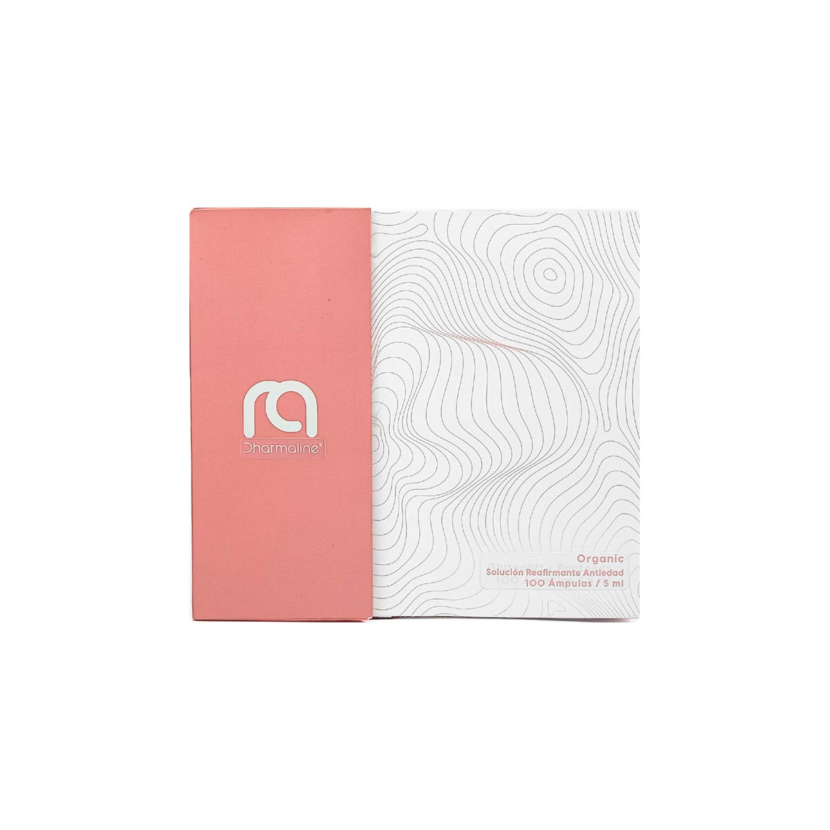 Dharmaline Organic, Reafirmante, Regenerador de la Piel y Promotor de Colageno, caja 100 ampolletas de 5 ml