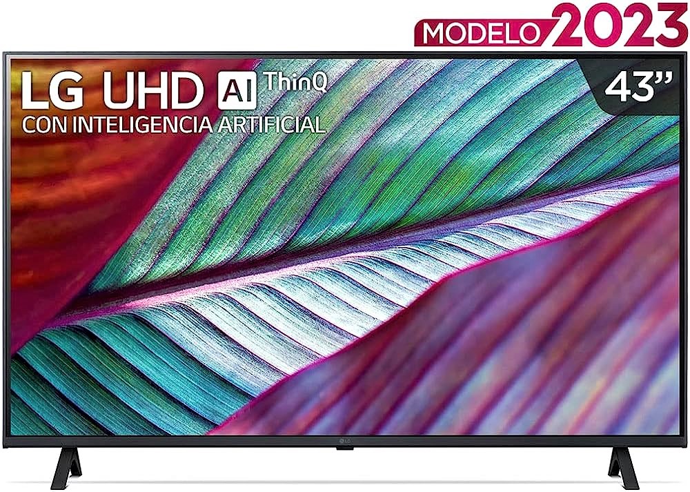 Pantalla LG 43"UHD 4K Smart TV ThinQ IA