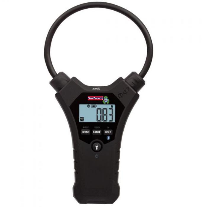 Pinzas de Grado Militar MXGFX-002-14 45 Cm 300,0A 300,0A 3000A Corriente CA Frecuencia 45 a 500Hz, LoggerFlex