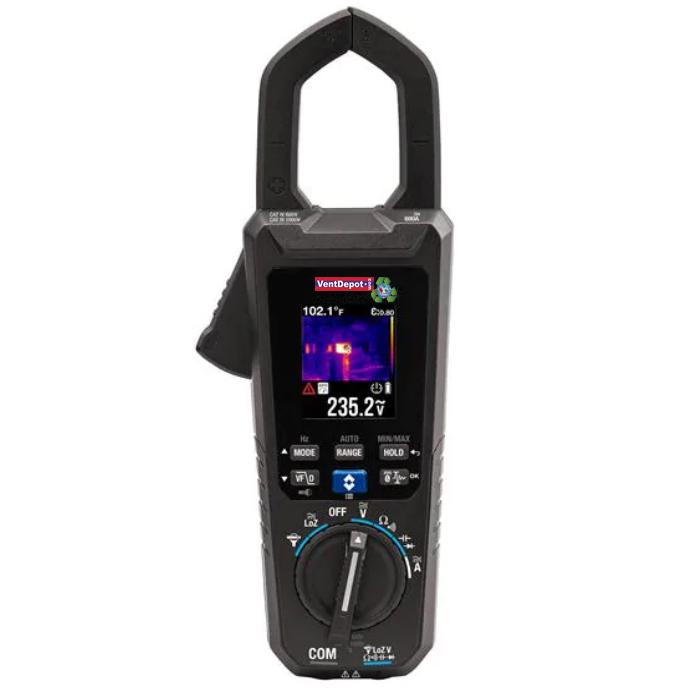 Multimetro de Alta Calidad MXUOK-001-16 Voltaje 1000V ACDC Corriente ACDC 600A Temperatura -25 a 150 C Diodo 1,5V, UltraHook