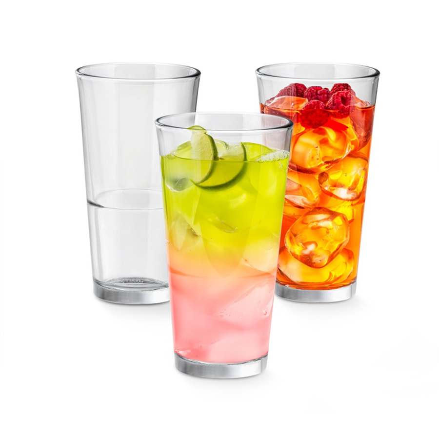 Juego de 6 vasos Stacking, marca Libbey