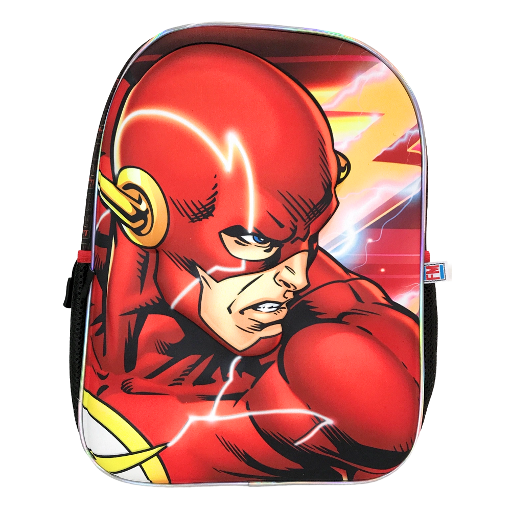 Mochila Escolar Dc Comics Flash .