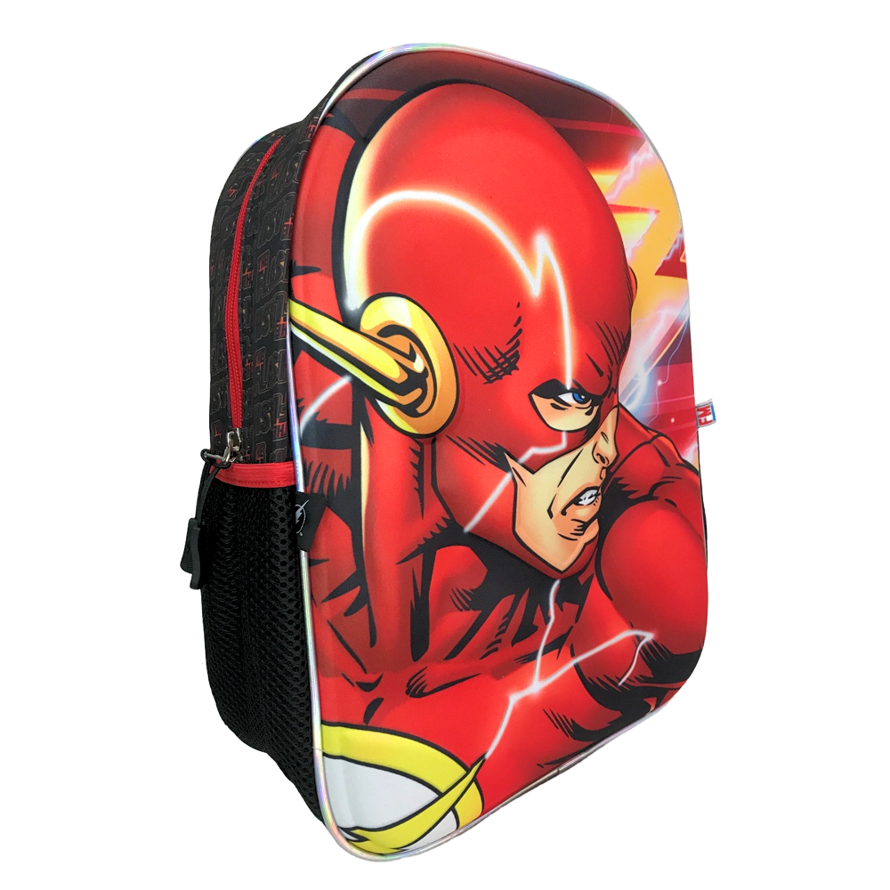 Mochila Escolar Dc Comics Flash .