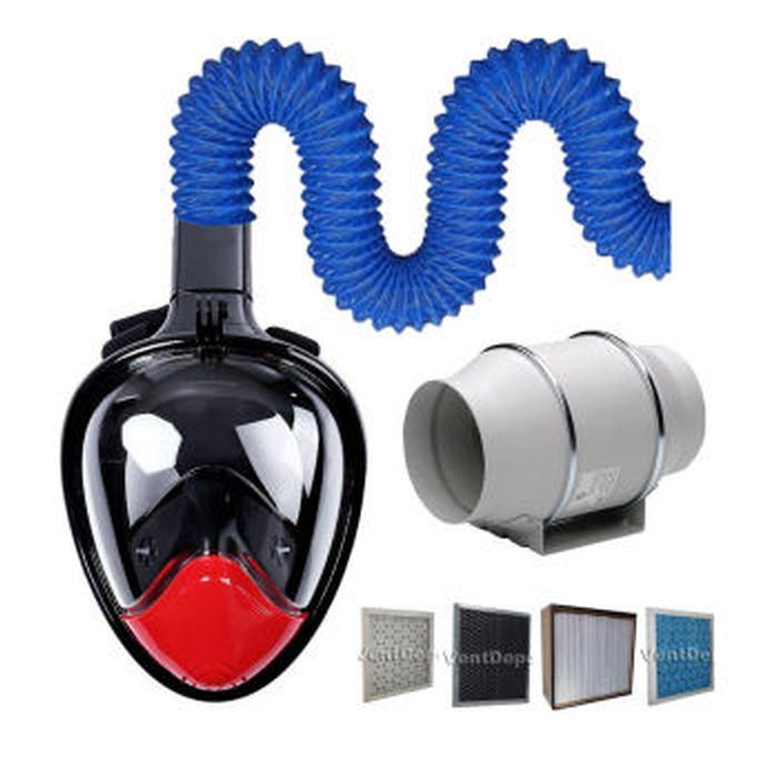 Purificador de Aire con Mascarilla MXSRV-015 58 CFM 100 m³hr 3" Diámetro 15m 120V1F60Hz 169W 37dB Filtro Metálico Filtro Acetato HEPA,







 SurvivorVision