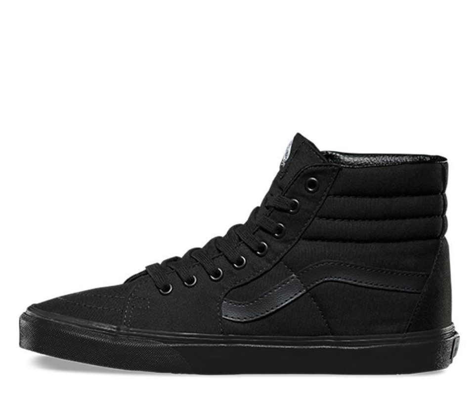 Tenis Unisex Vans SK8 Hi Negro