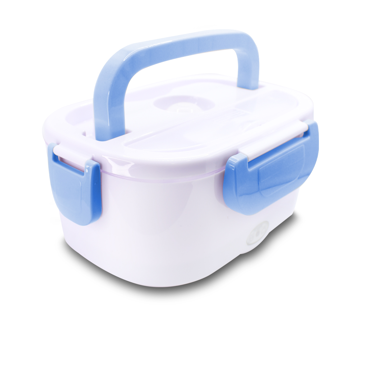 Lonchera Electrica Calentador De Alimentos Con Cuchara Y 2 Compartimientos  