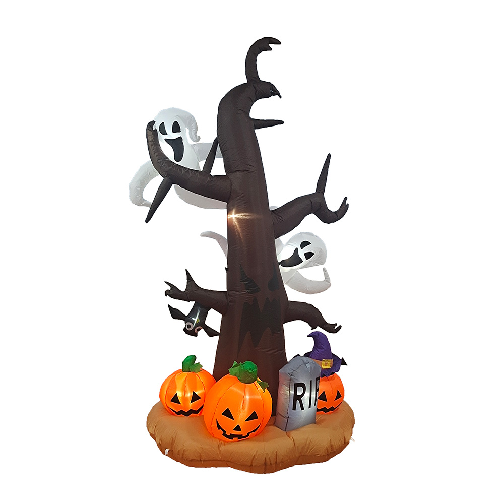 Inflable Halloween árbol fantasma con led Gigante - 2.8m