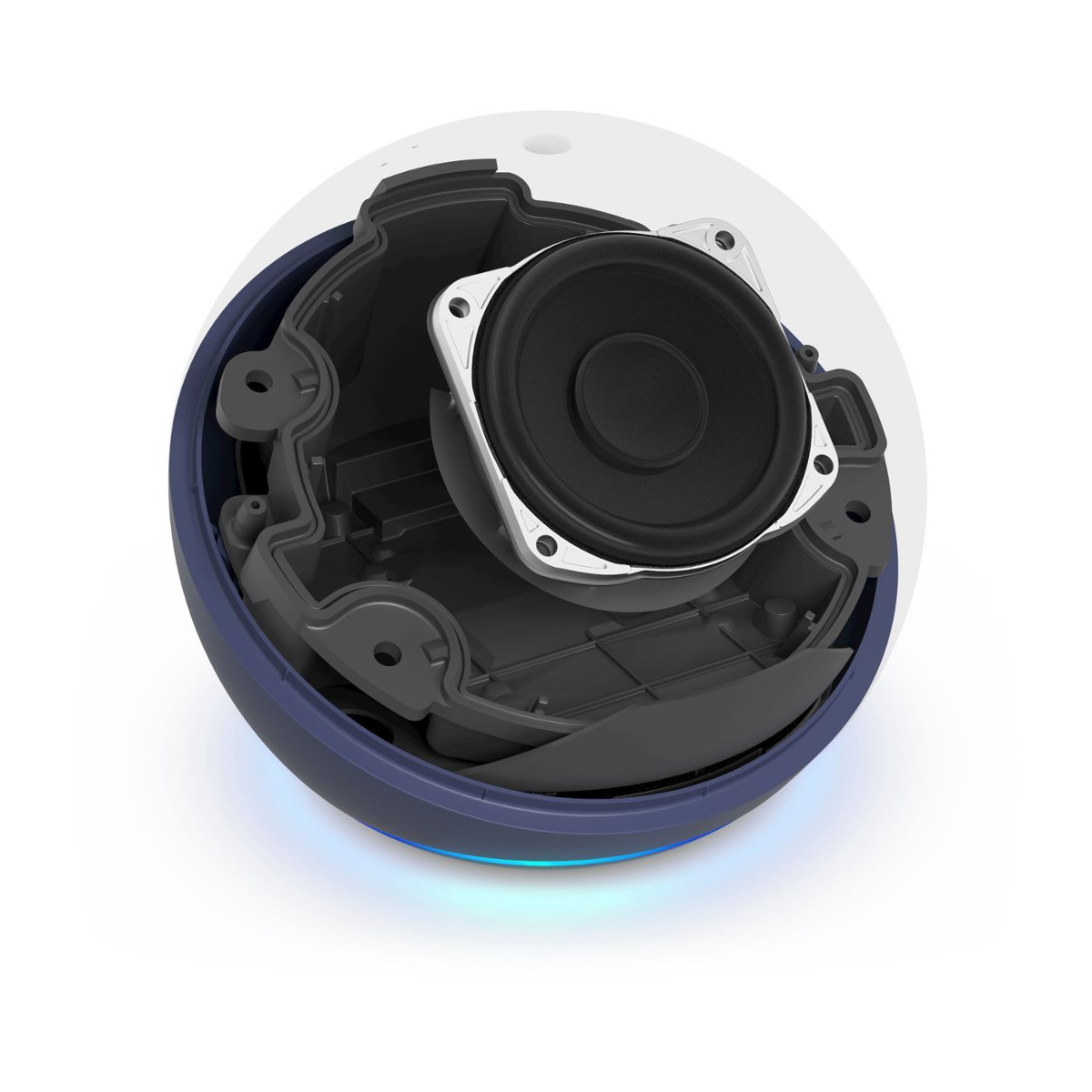 Bocina Echo Dot 5th Asistente Inteligente Alexa Deep Blue Sea