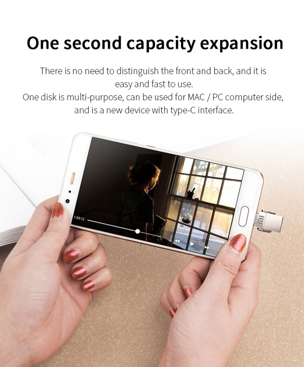 Memoria Tipo C + Usb 1TB