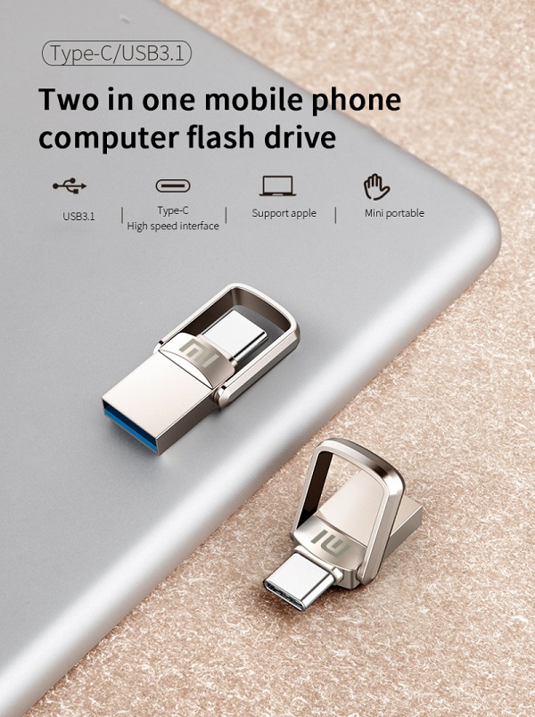 Memoria Tipo C + Usb 1TB