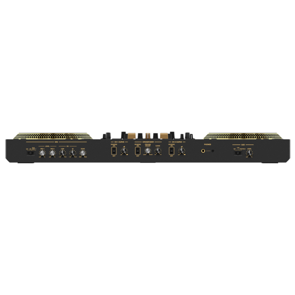 Controlador DJ Pro Pioneer 2 Canales Gold Edition DDJ-REV7-n