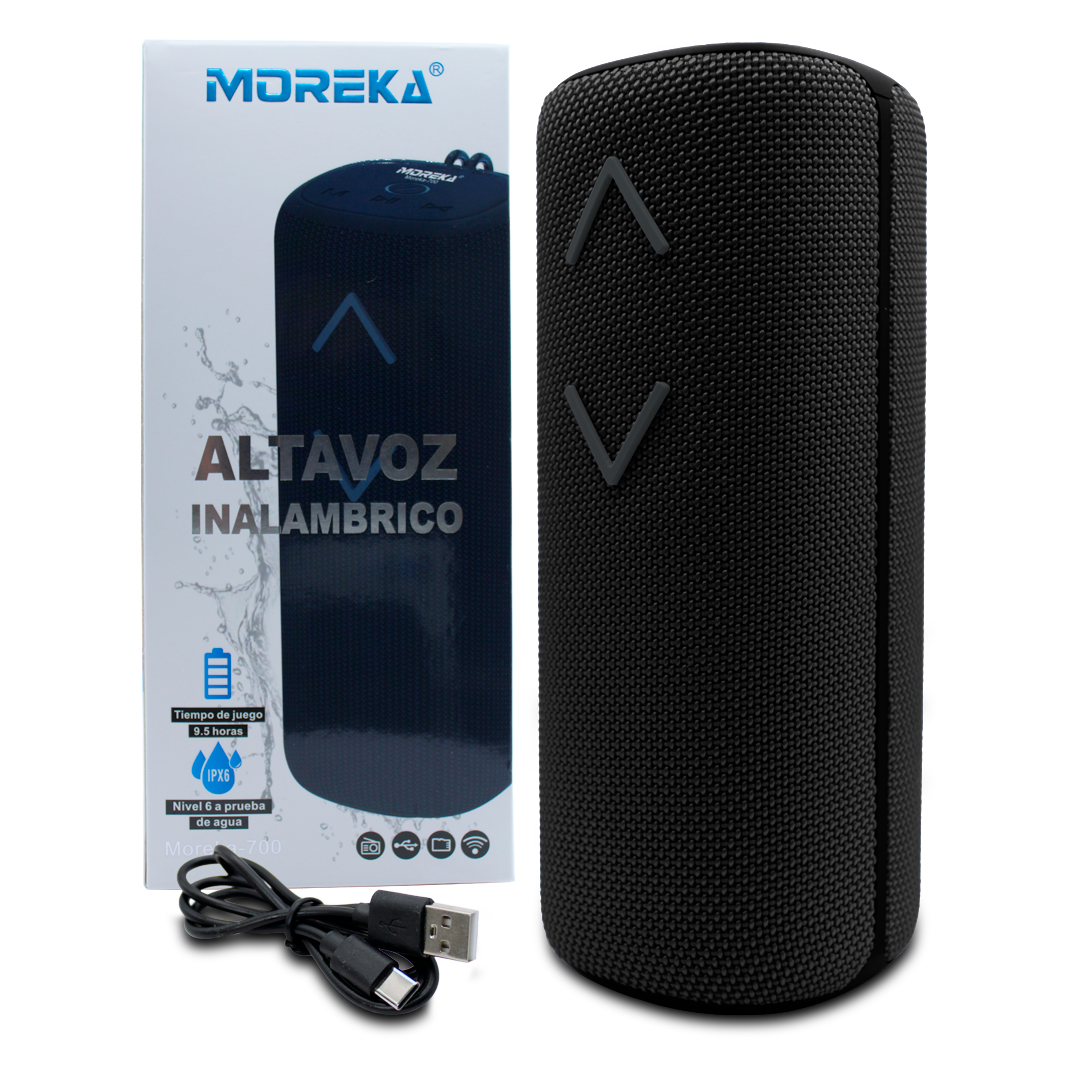 BOCINA MOREKA-700 TF AUXILIAR USB A PRUEBA DE AGUA