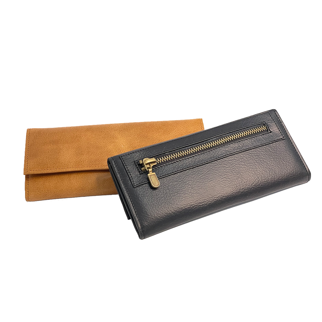 Cartera Mujer Terra de cuero natural marca DAJU
