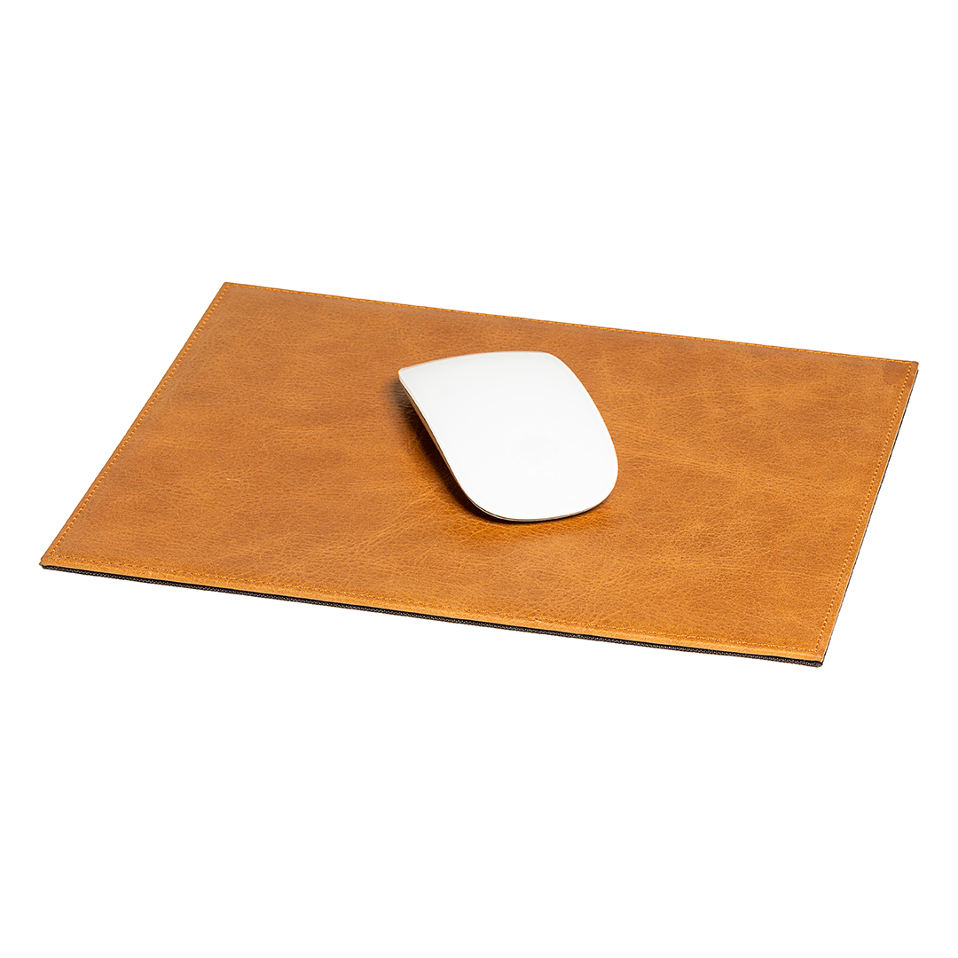 Tapete mouse Terra de cuero natural marca DAJU