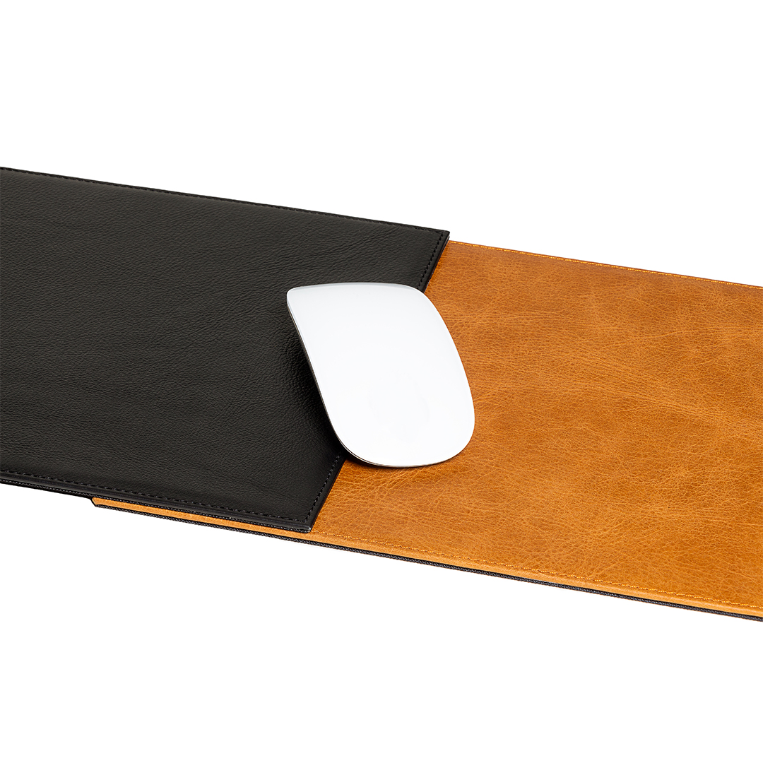 Tapete mouse Terra de cuero natural marca DAJU