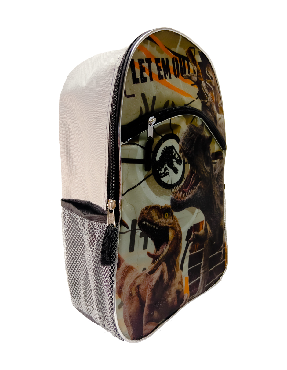 Mochila Escolar Jurassic World Set Con 1 Pieza