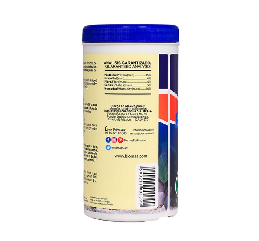 Ciclix Pellets flotante 3.5 alimento para Ciclidos 420g - Biomaa
