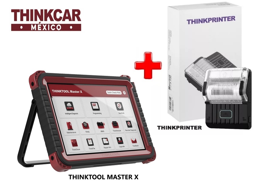 Thinktool Masterx Con Canfd+3años Actualización Gratis E Impresora