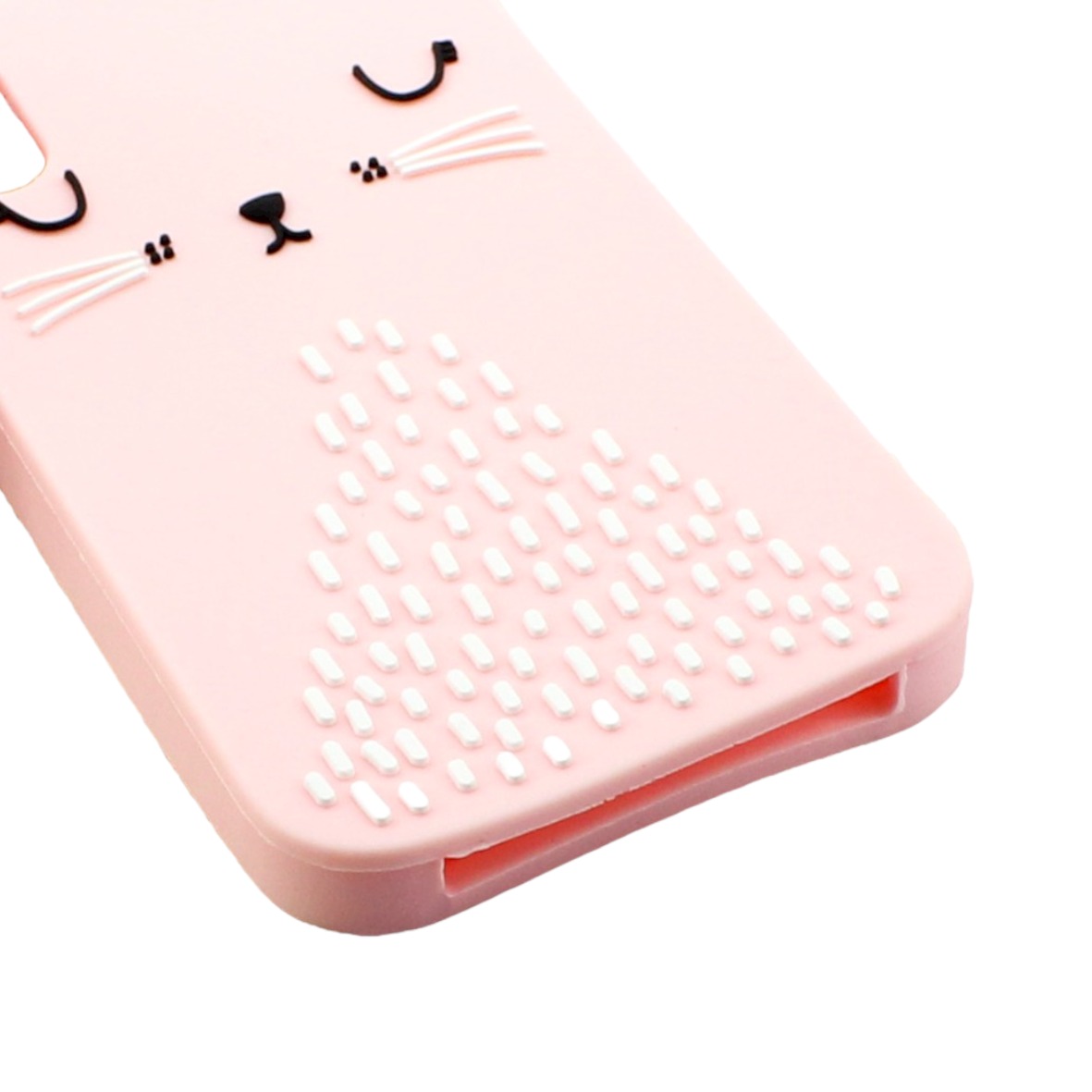 Funda Case Triche para IPHONE X | IPHONE XS Diseño Gato Unicornio Color Rosa