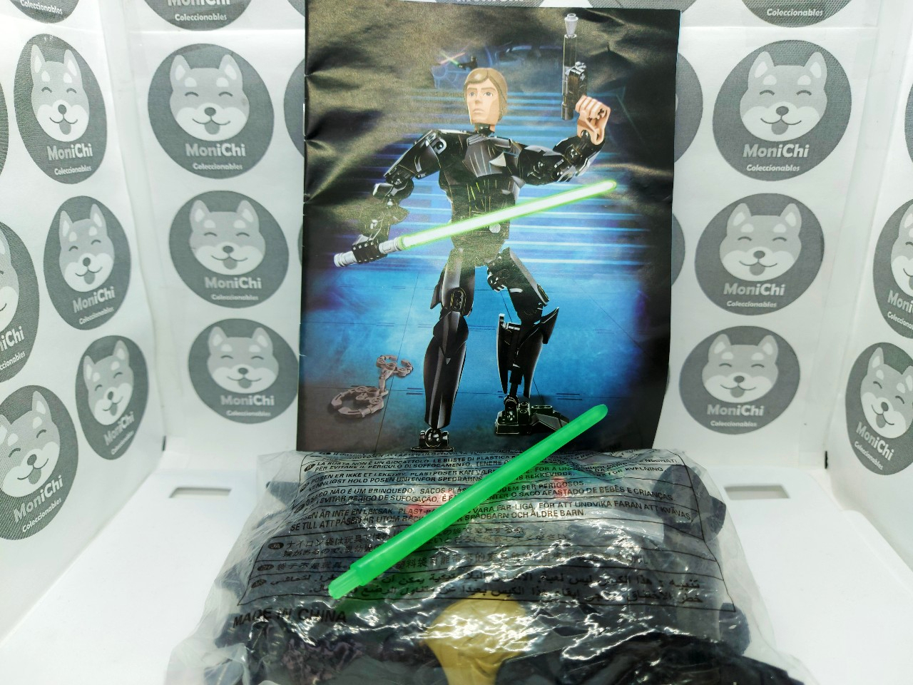 Luke Skywalker Star Wars Figura Muñeco Armable Blocks