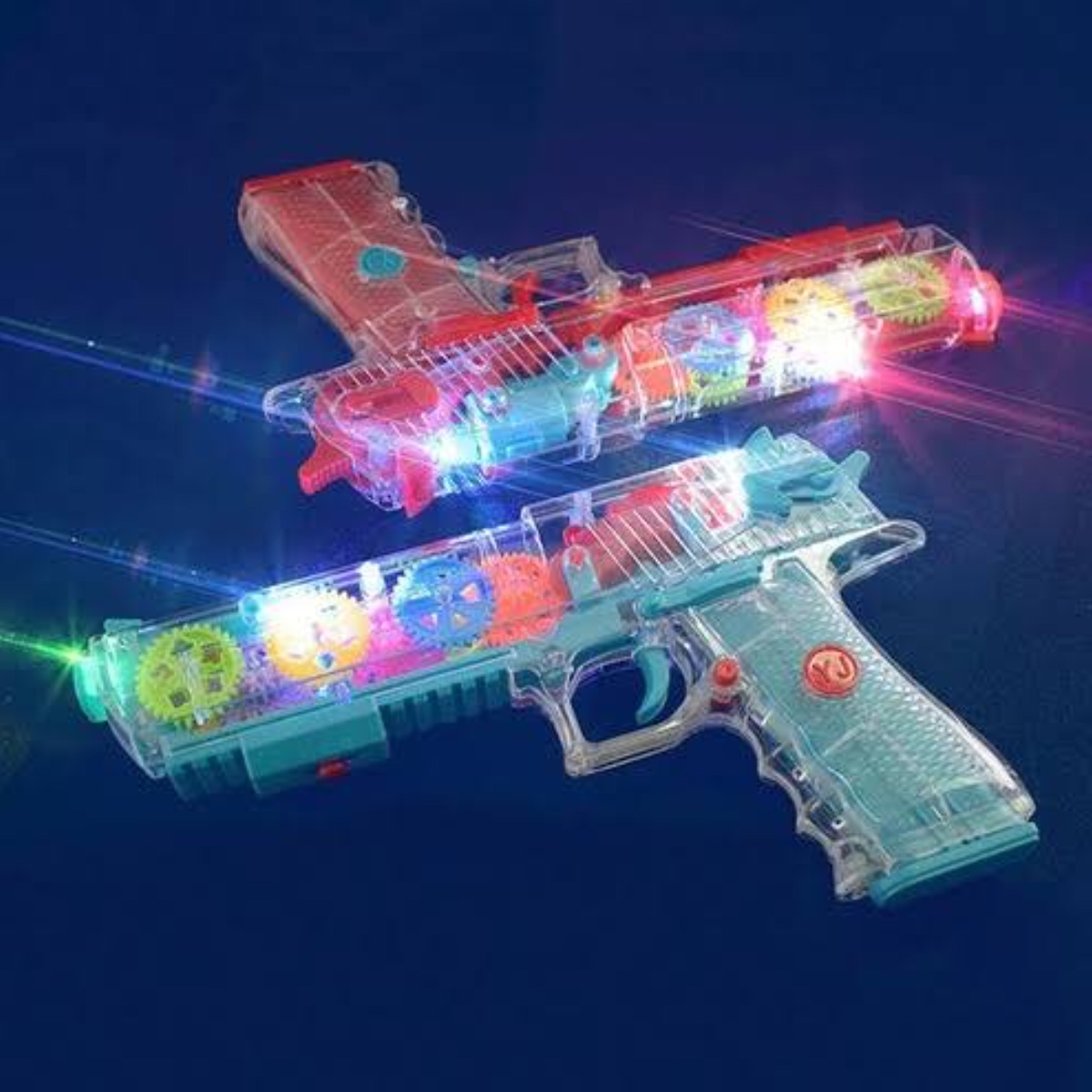 Pistola de juguete de plástico para niños, (2) pistolas por pedido, segura  para niños para diversión de acción, cumpleaños, vacaciones, premios