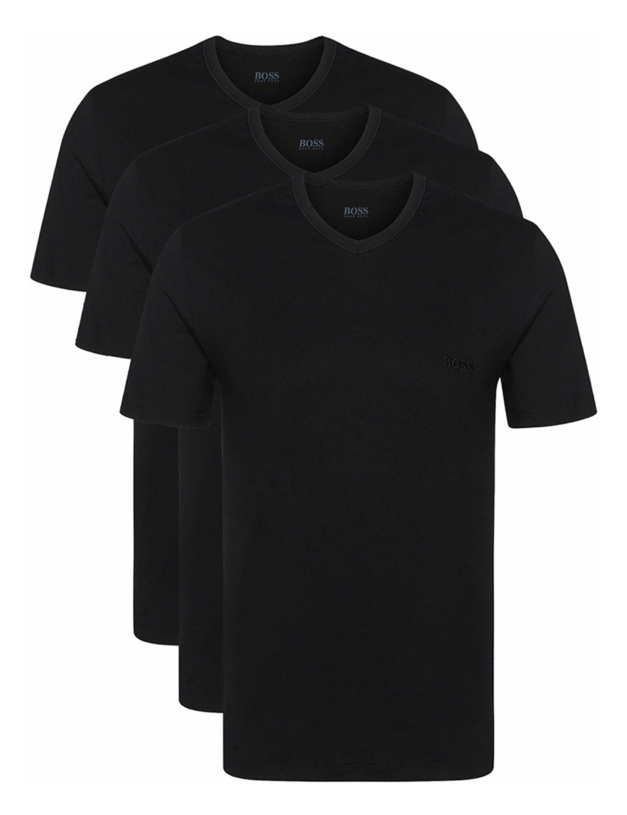 Playeras Hugo Boss 3pack Regular Fit 100% Originales
