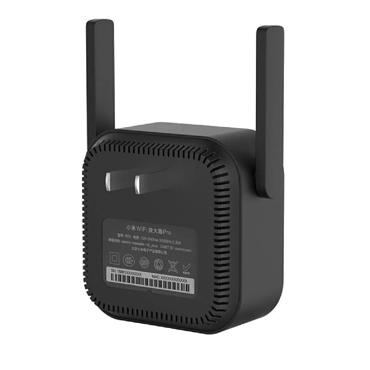 Repetidor, Range extender Mi Wi-Fi  Pro R03 negro 100V/240V