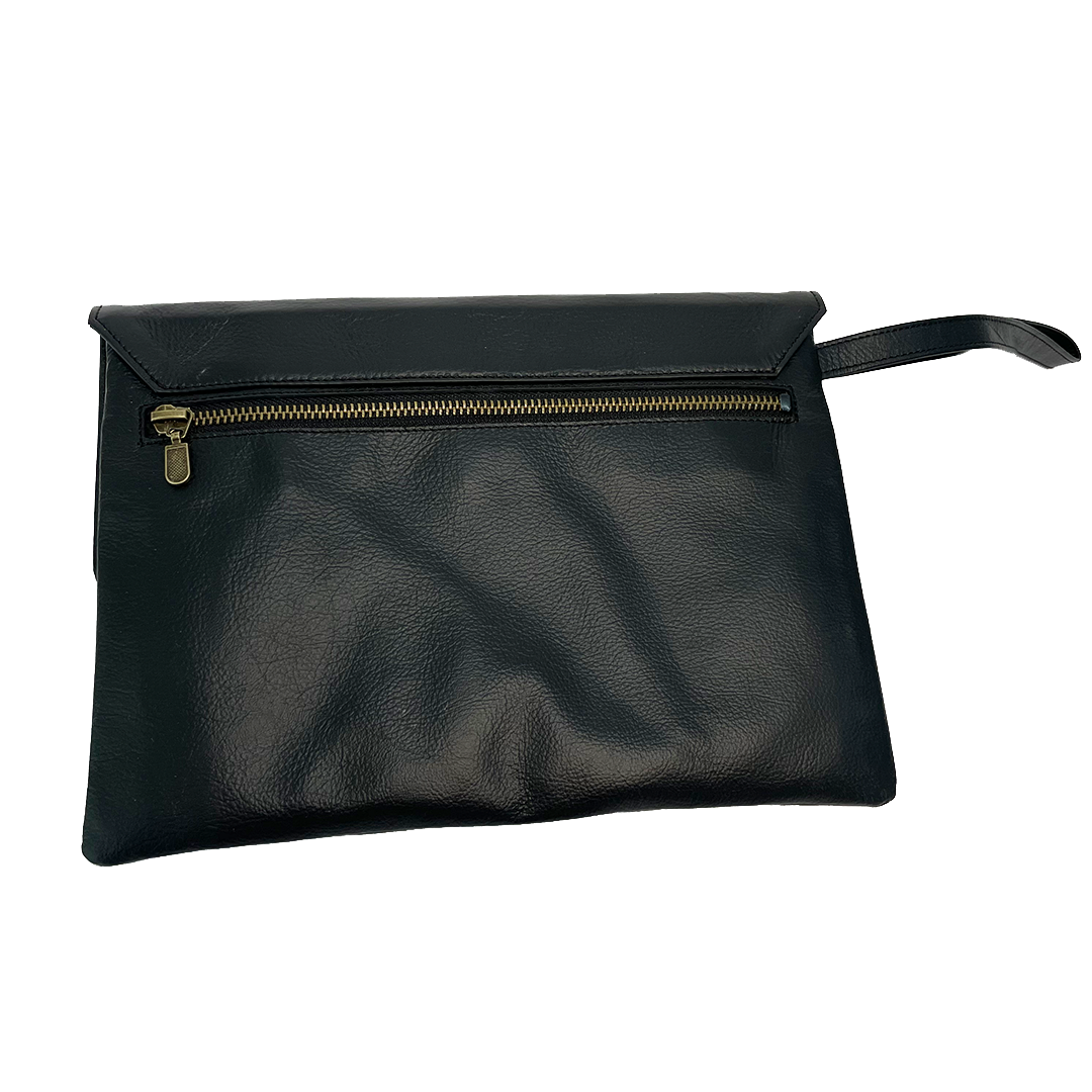 Sobaquera Carbono de cuero natural marca DAJU