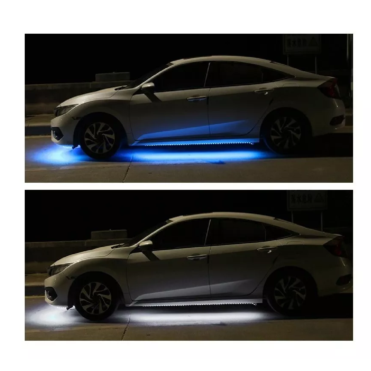 Luces Led Activadas Por Sonido Para El Chasis Del Coche