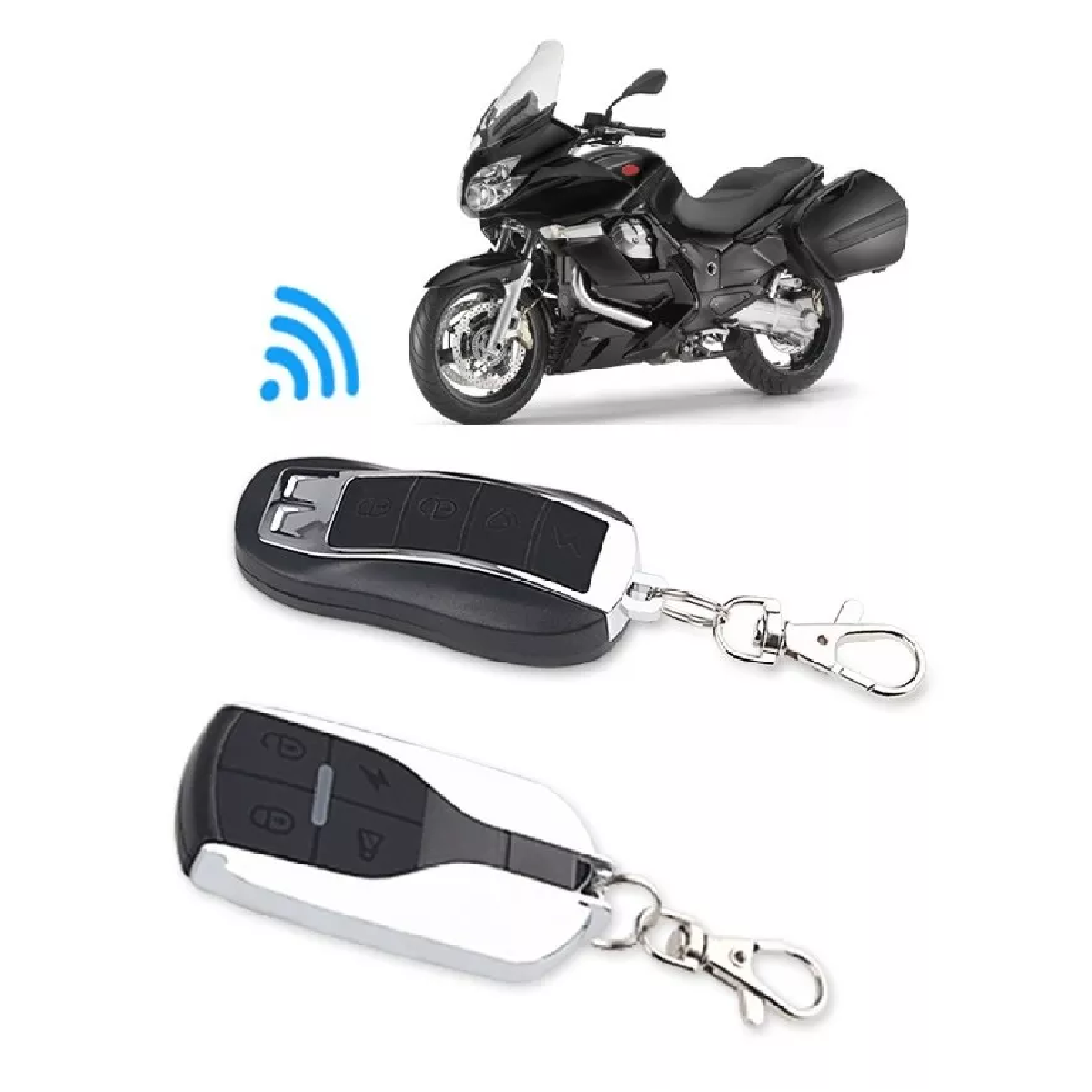 Alarma Antirrobo P/moto Encendido A Distancia Control Remoto