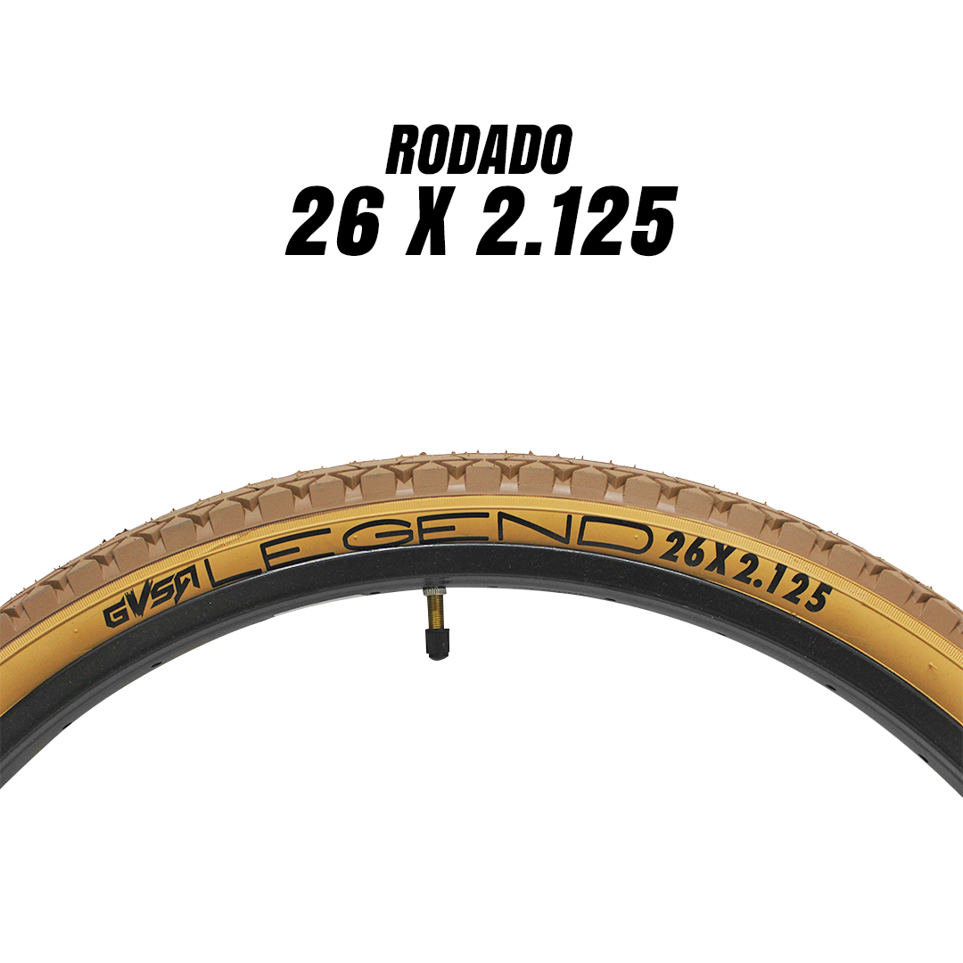 Par Llantas Bicicleta R26x2.125 Legend Cafés