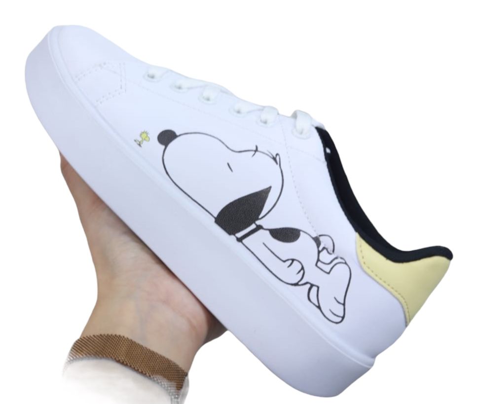 Snoopy / tenis casual con dibujo