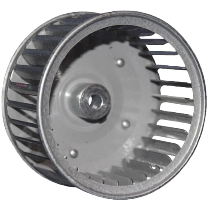 Rotor Flecha Motor, MXDMK-003-3, 3 11/16" Diámetro, 2"Altura, 7/8" Diámetro Flecha, Giro: CW, Lámina Galvanizada, DynaMunk