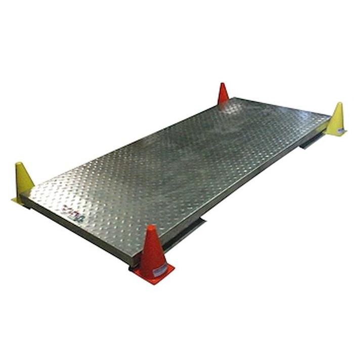 Anden de Seguridad Profesional, MXSFP-001-14, Lámina Negra Antiderrapante, 0,91m x 2,1m, Calibre 14, , SafePass