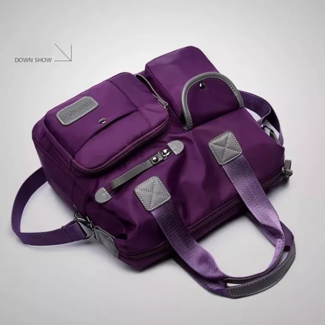 Bolso Multifuncional Impermeable Y Antirrobo Para Mujer