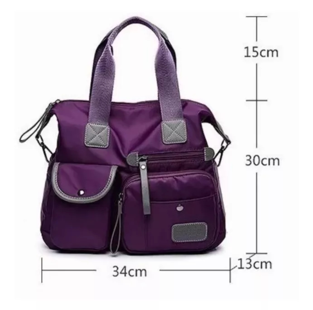 Bolso Multifuncional Impermeable Y Antirrobo Para Mujer