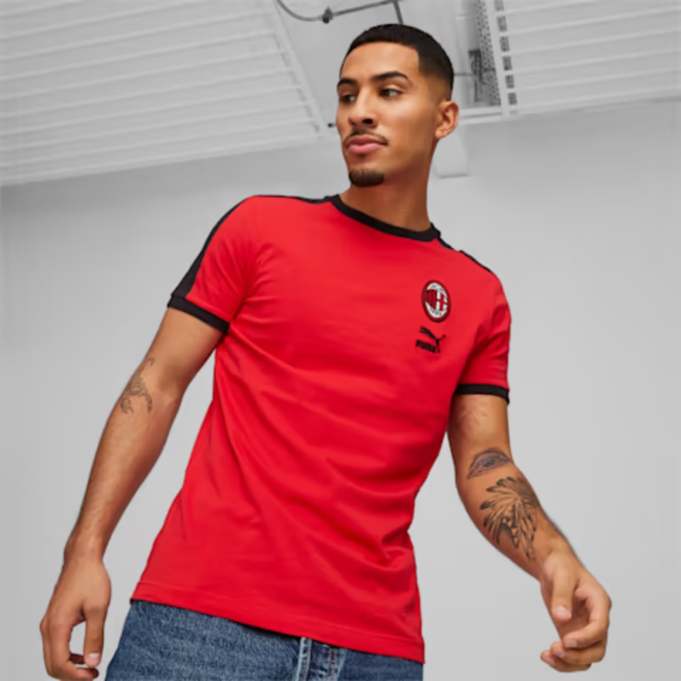 Playera Puma del Milan Heritage T7 Rojo