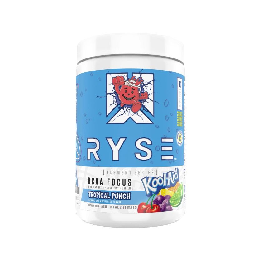 Ryse BCAA FOCUS (30 SERV) sabor kool-aid (ponche tropical)