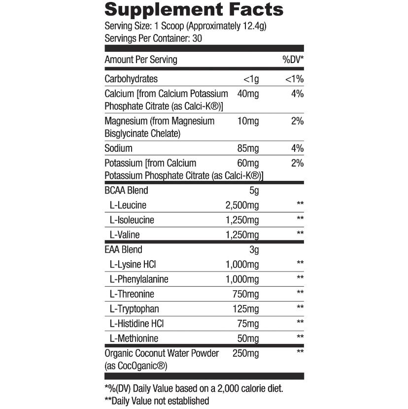 Ryse BCAA FOCUS (30 SERV) sabor kool-aid (ponche tropical)