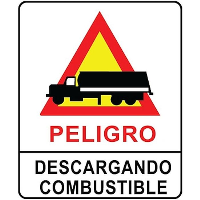 Señal para Estación de Servicio MXSGA-015 25x25cm Informativo Verifique Marque en Ceros Normal Señalamientos para Gasolineras