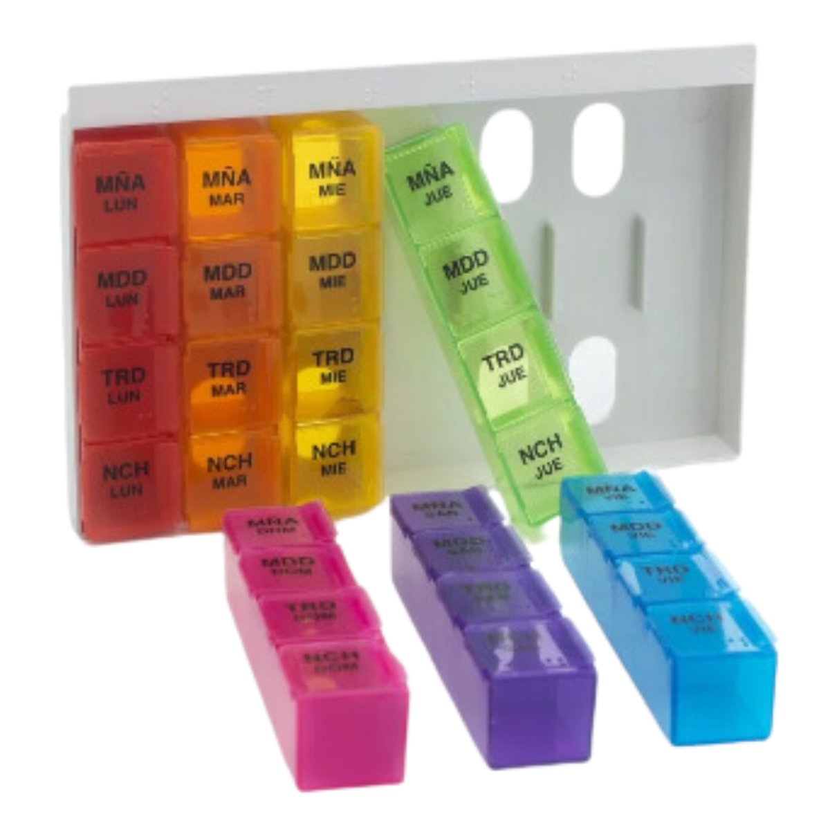 Kit 2 Pastilleros Organizador Semanal Super Confort - Médica Depot