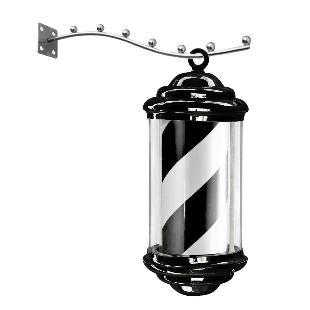 Caramelo Barbería Negro-blanco Dante 28 Cm