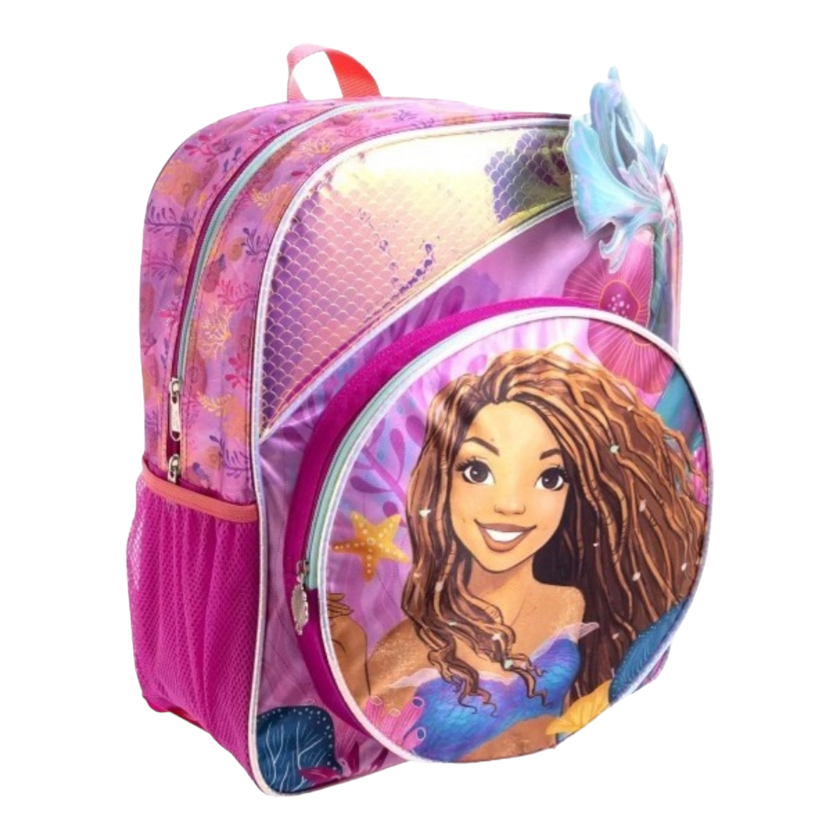 Mochila Backpack Escolar La Sirenita Ruz Disney 40x30 Cm