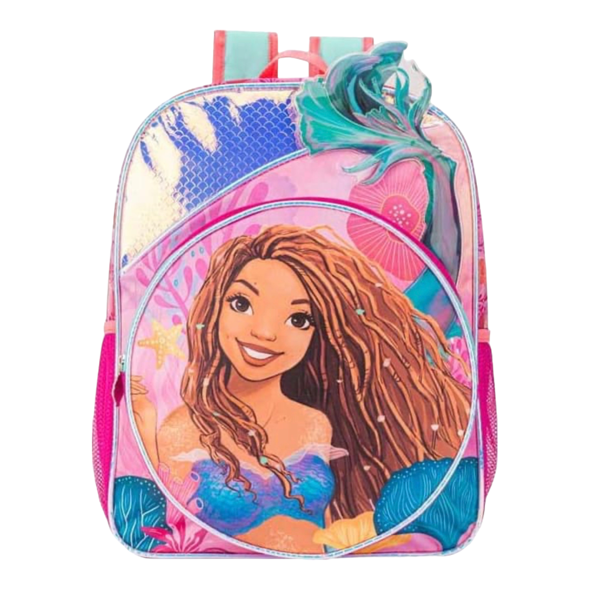 Mochila Backpack Escolar La Sirenita Ruz Disney 40x30 Cm