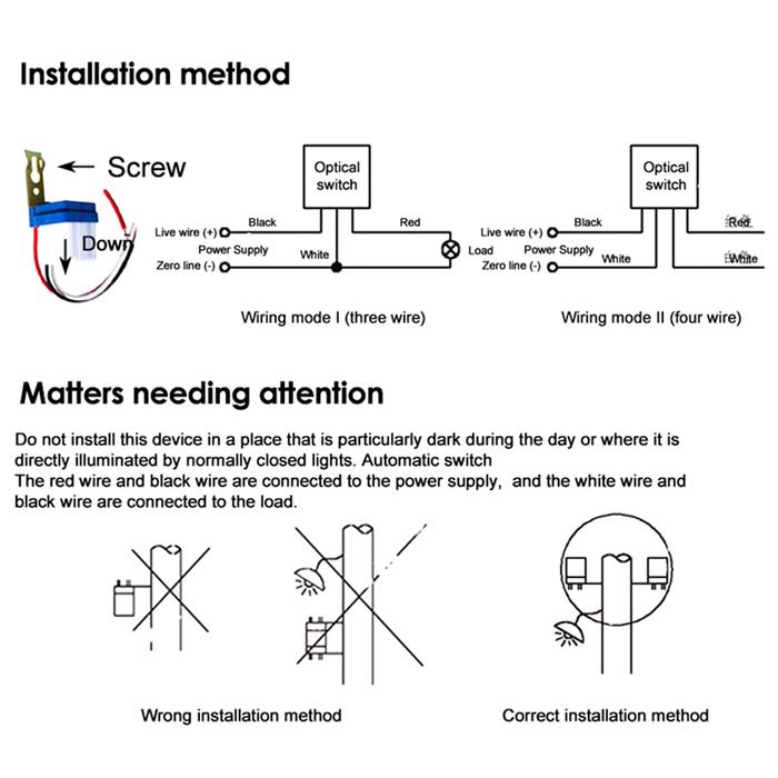 Fotocelda Activación Automática, MXPHR-002-1, Voltaje Entrada 220DC, 10A, 60Hz, Automático 
, PhotoCellPro