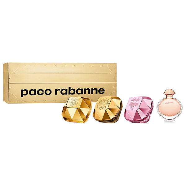 Mini Set 4 Piezas Travel Exclusive Paco Rabanne para Mujer