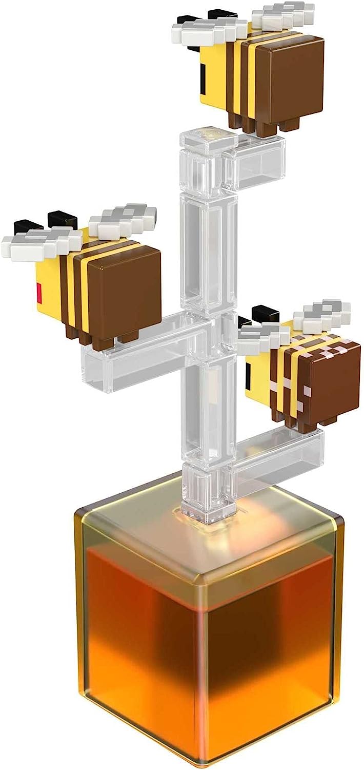 Minecraft Vanilla Figura de Acción Bees ABEJAS